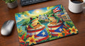 Puerto Rico Mouse pad 22x18x0.3CM